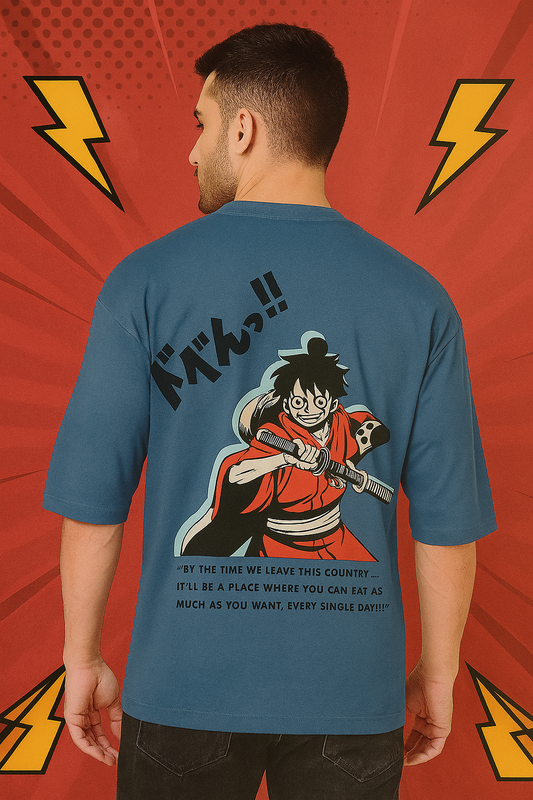 T-shirt featuring Monkey D. Luffy