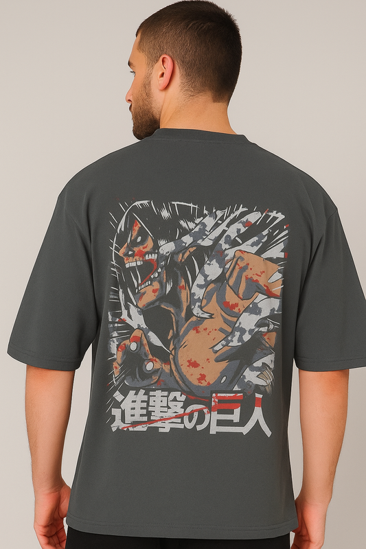 Attack in Titan t-shirt with free key chain