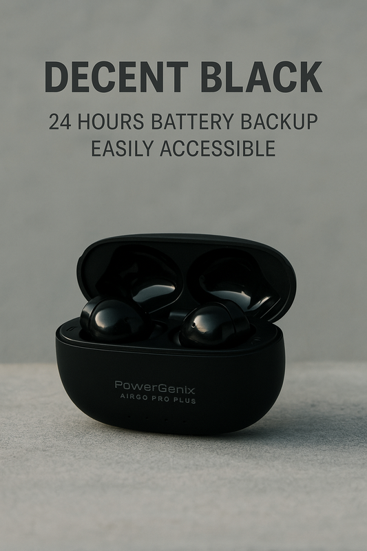 Earbuds Classy Black