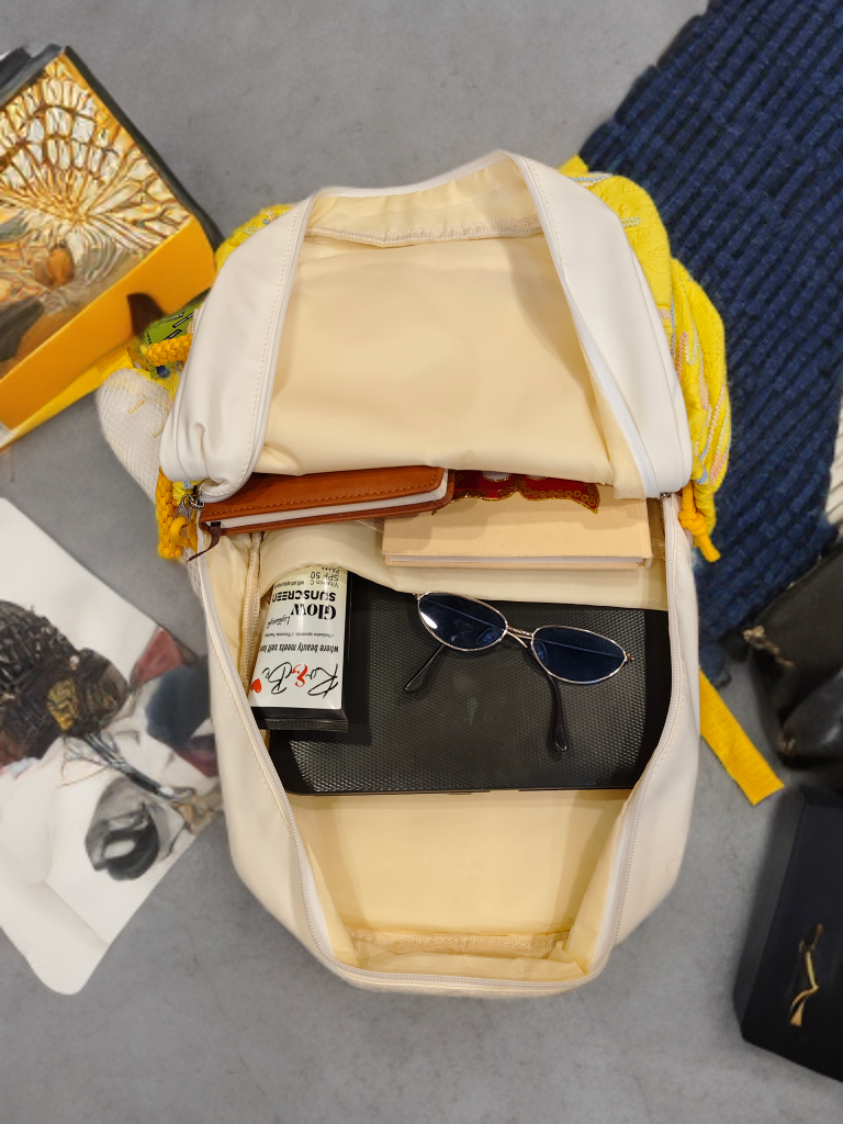 Lavender beauty Yellow Bag